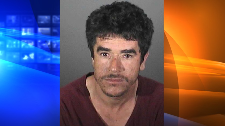 Alejandro Alvarez is seen in a booking photo provided by the Whittier Police Department on July 11, 2018.