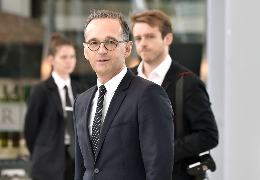 Germany Foreign Minister Heiko Maas arrives for a Comprehensive Plan of Action (JCPOA) ministerial meeting on the Iran nuclear deal on July 6, 2018 in Vienna, Austria. (Credit: HANS PUNZ/AFP/Getty Images)
