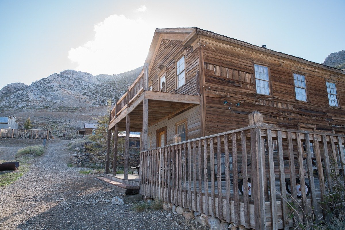 A little over a month after a 19th century ghost town in California called Cerro Gordo went on sale, Brent Underwood bought it for $1.4 million, real estate agent Jake Rasmuson said. (Credit: Bishop Real Estate)