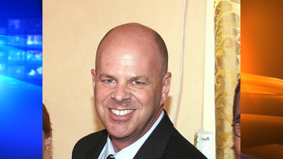 Eric Uller is seen upon receiving a public service recognition award from the Rotary Club of Santa Monica, pictured in a photo posted on the Santa Monica Police Department's Facebook page on June 8, 2015.