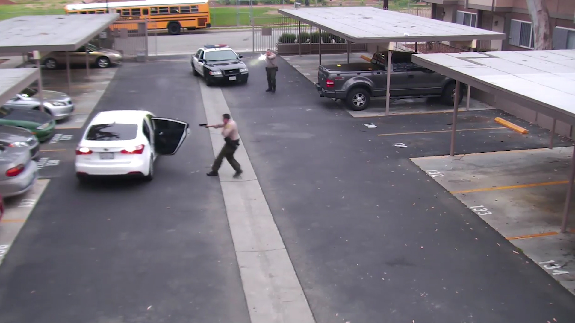Video released by the L.A. County Sheriff's Department shows deputies fatally shooting Ryan Twyman on June 6, 2019, in Willowbrook.
