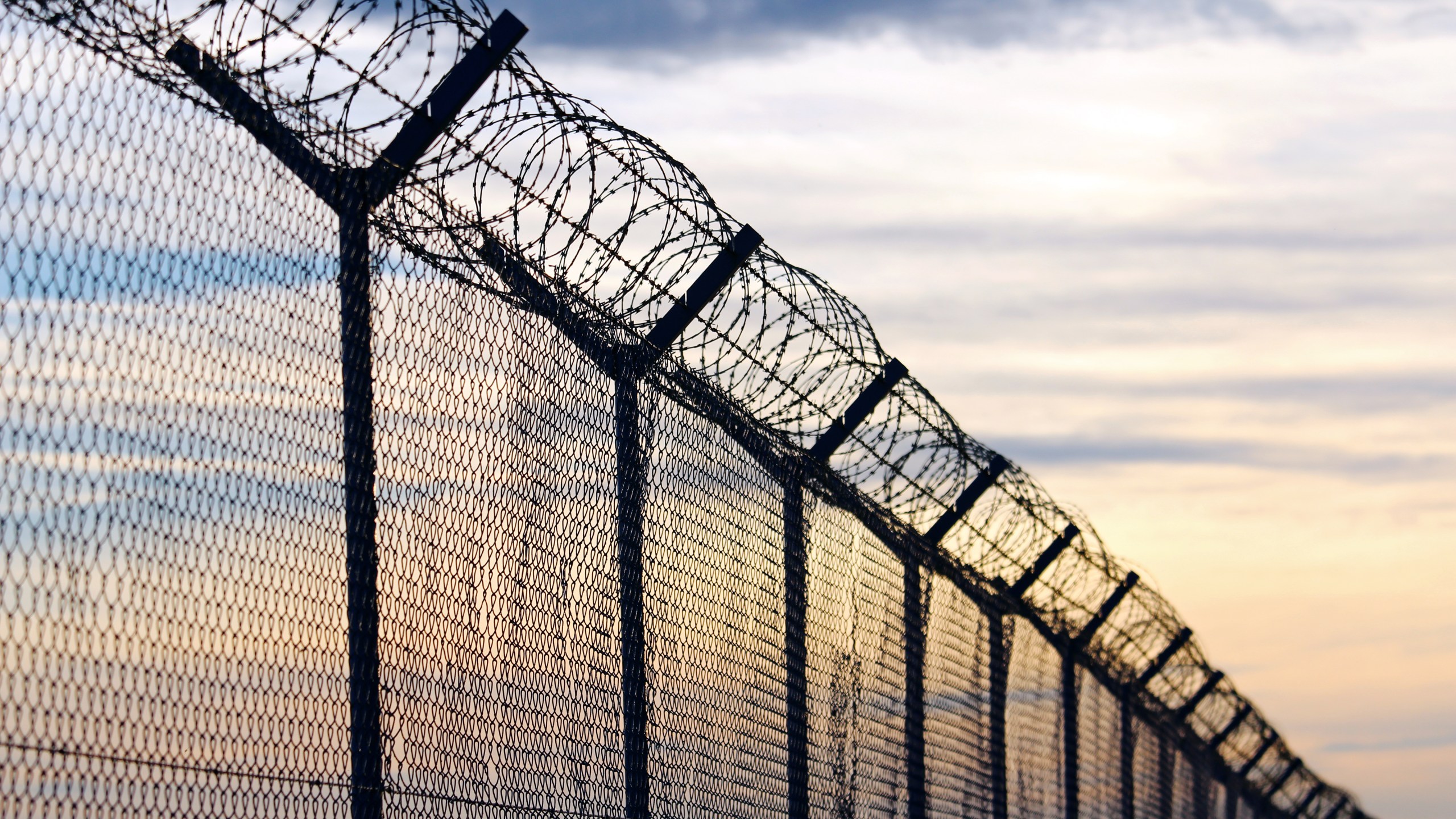 Barb wire is seen outside a prison in this file photo. (iStock / Getty Images Plus)