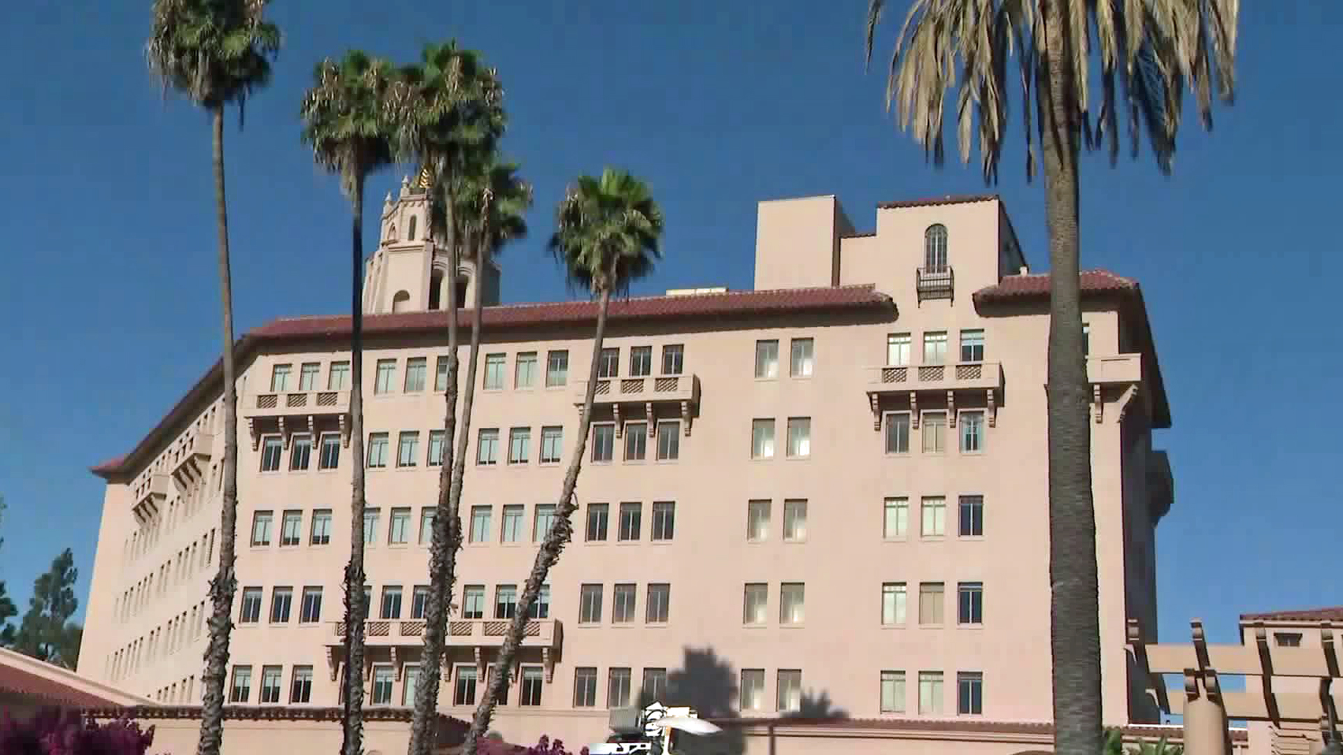 An immigration protection rally was scheduled to be held in Pasadena on Aug. 14, 2019. (Credit: KTLA)