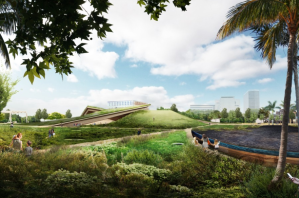 The La Brea Tar Pits released this rendering from Diller Scofidio on Aug. 26, 2019.