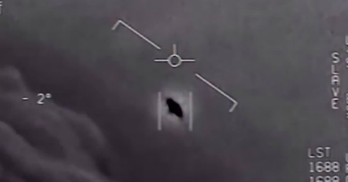 The U.S. Navy has finally acknowledged footage purported to show UFOs hurtling through the air. And while officials said they don't know what the objects are, they're not indulging any hints either. (Credit: Department of Defense)
