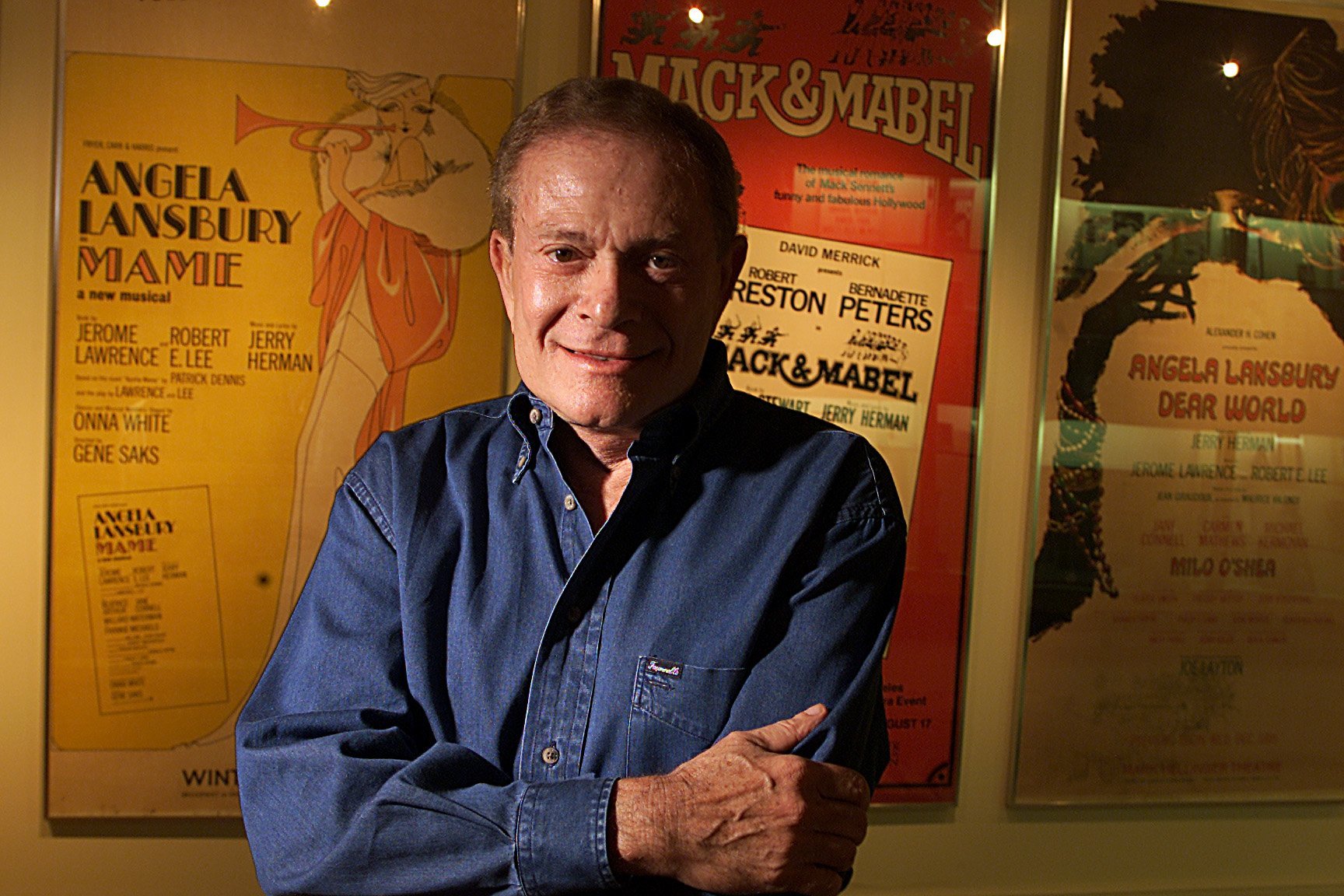 Jerry Herman, the beloved Broadway composer and lyricist who penned musicals like "Hello, Dolly," "Mame" and "La Cage aux Folles," has died. He was 88. (Credit: Robert Gauthier/Los Angeles Times via Getty Images)
