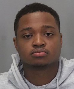 Demetri Hardnett is seen in a booking photo released by San Jose police.