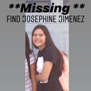 Josephine Jimenez is seen in a missing person's flyer obtained by KGPE.