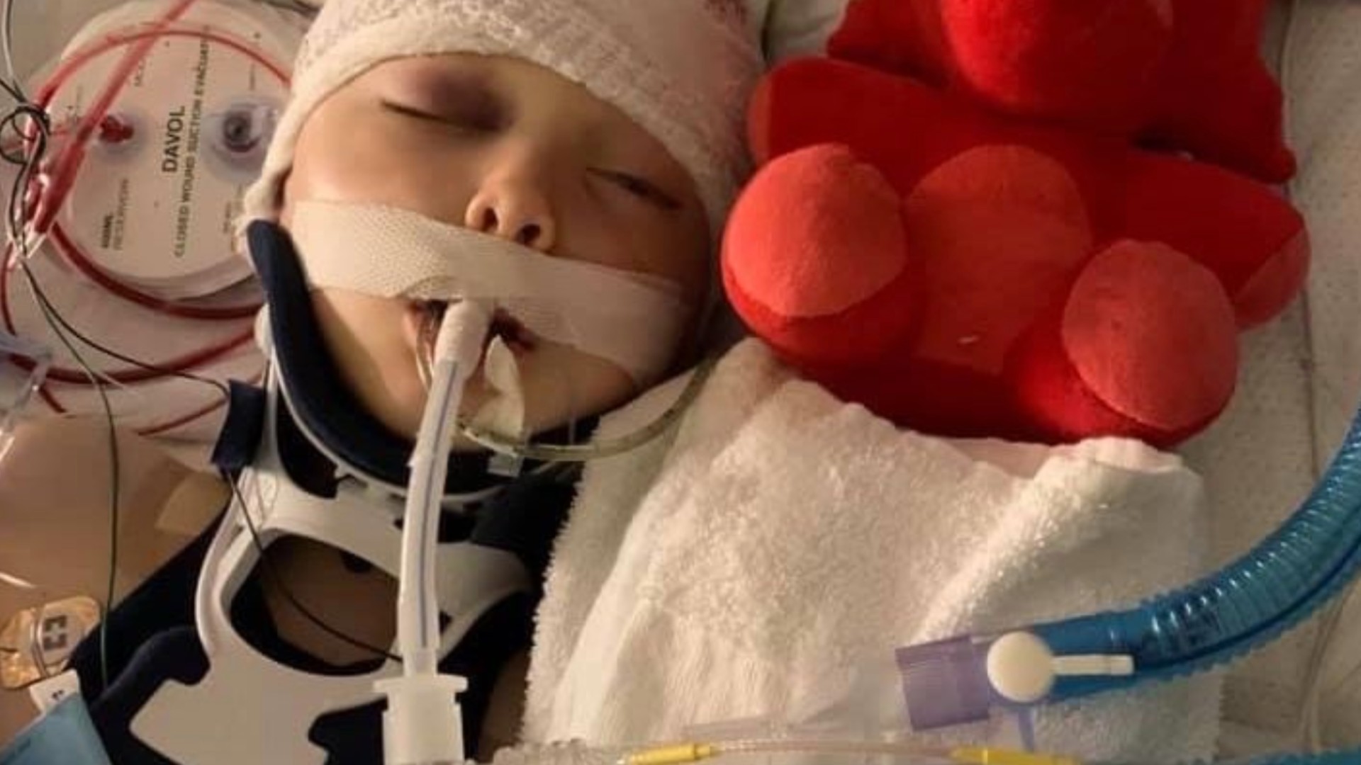 The victim, identified only as Gavin, is seen in a photo posted to a GoFundMe page.