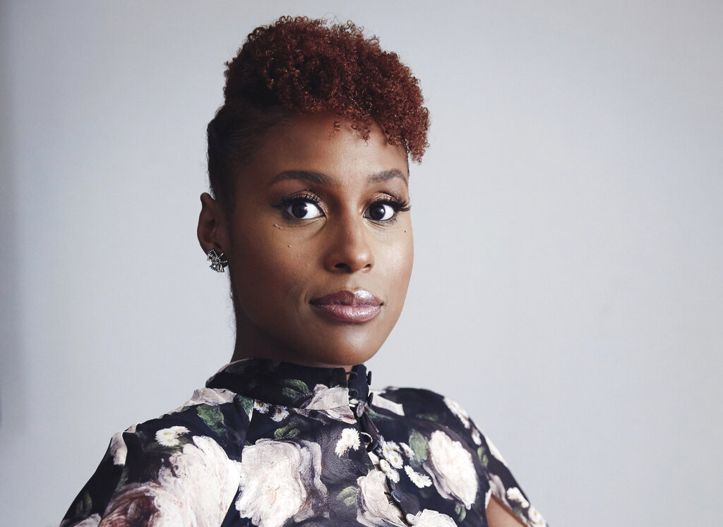 Issa Rae poses for a portrait in New York on Aug. 8, 2018. (Taylor Jewell/Invision/AP, File)