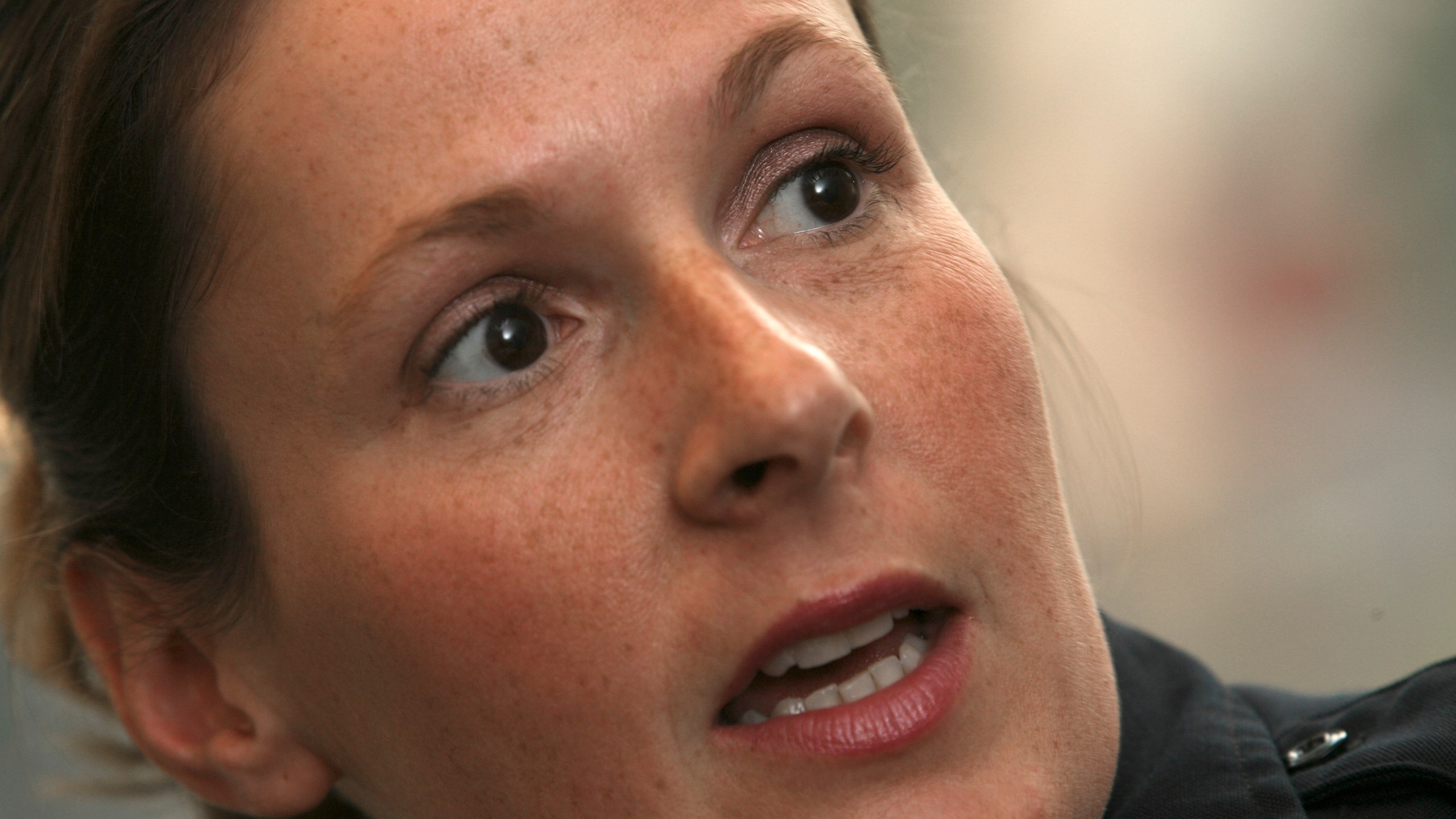 This May 31, 2007, photo shows Officer Kim Potter, part of the Brooklyn Center Police negotiation team in Brooklyn Center, Minnesota. Potter fatally shot Daunte Wright April 11, 2021. (Bruce Bisping/Star Tribune via AP)