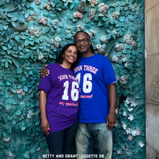 Betty and Grant Leggette are seen in an undated photo released by the Riverside Police Department on June 30, 2021.