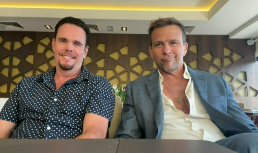 Kevin Dillon and Sean Patrick Flanery