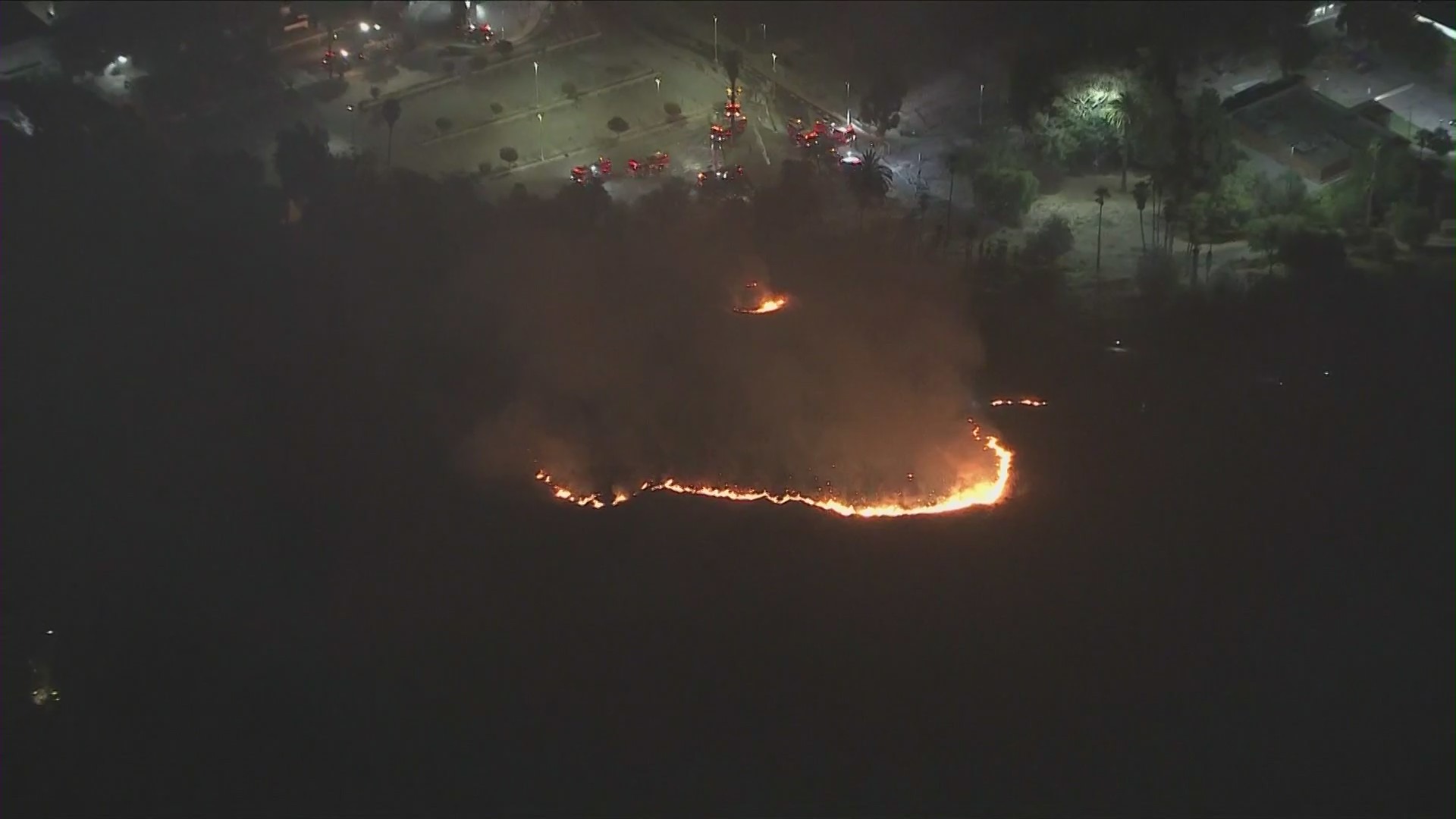 El Sereno Brush Fire