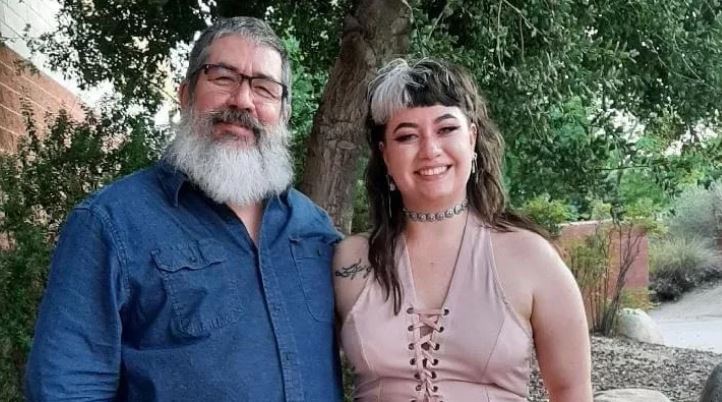 Ken and McKenna Evans in a picture provided by Elizabeth Evans and Family.