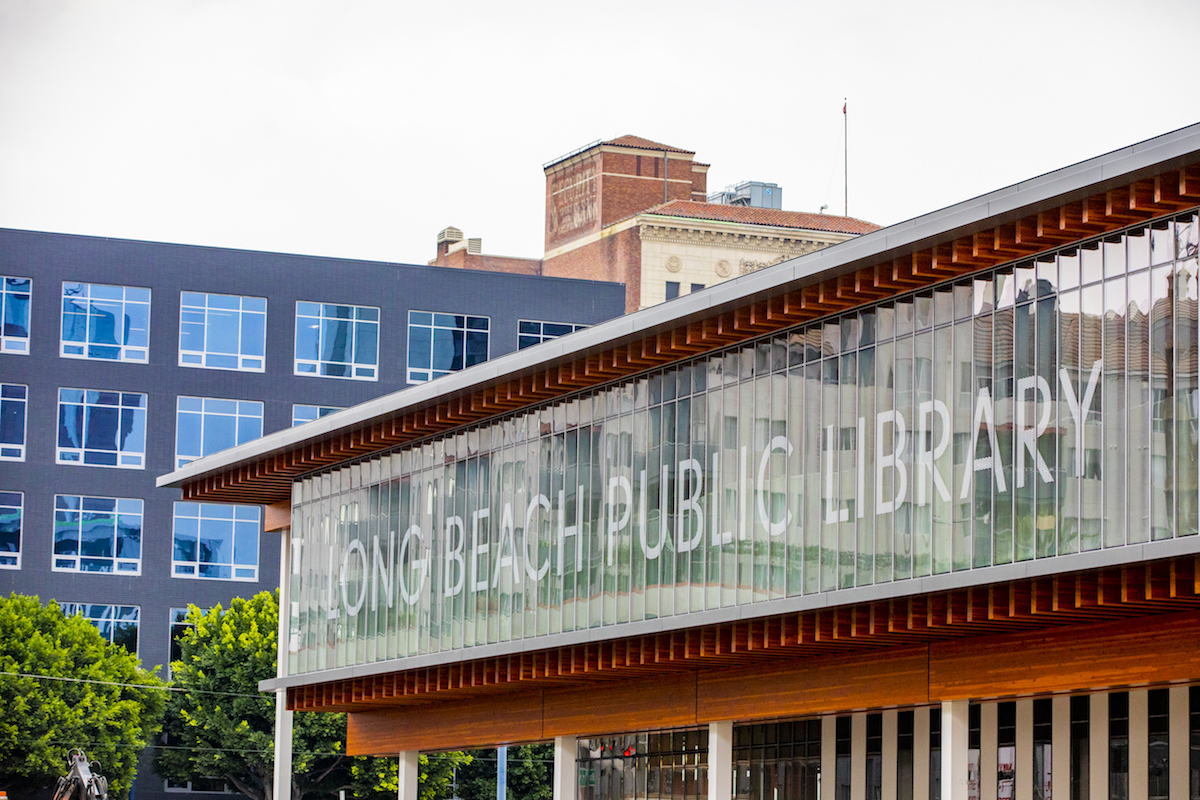 Billie Jean King Main Library in Long Beach