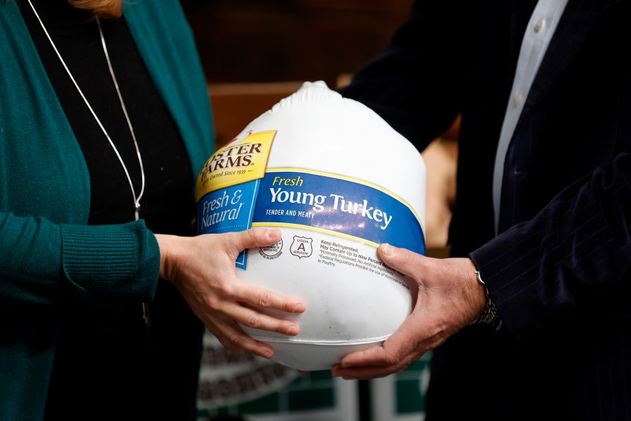 Thanksgiving Turkeys Delivered To Bay Area Food Bank