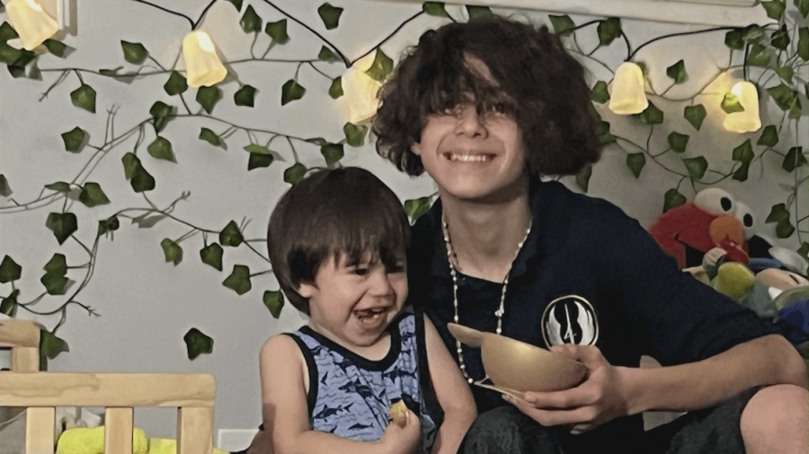 Two brothers killed in a South L.A. hit and run crash are seen in a photo provided by family.