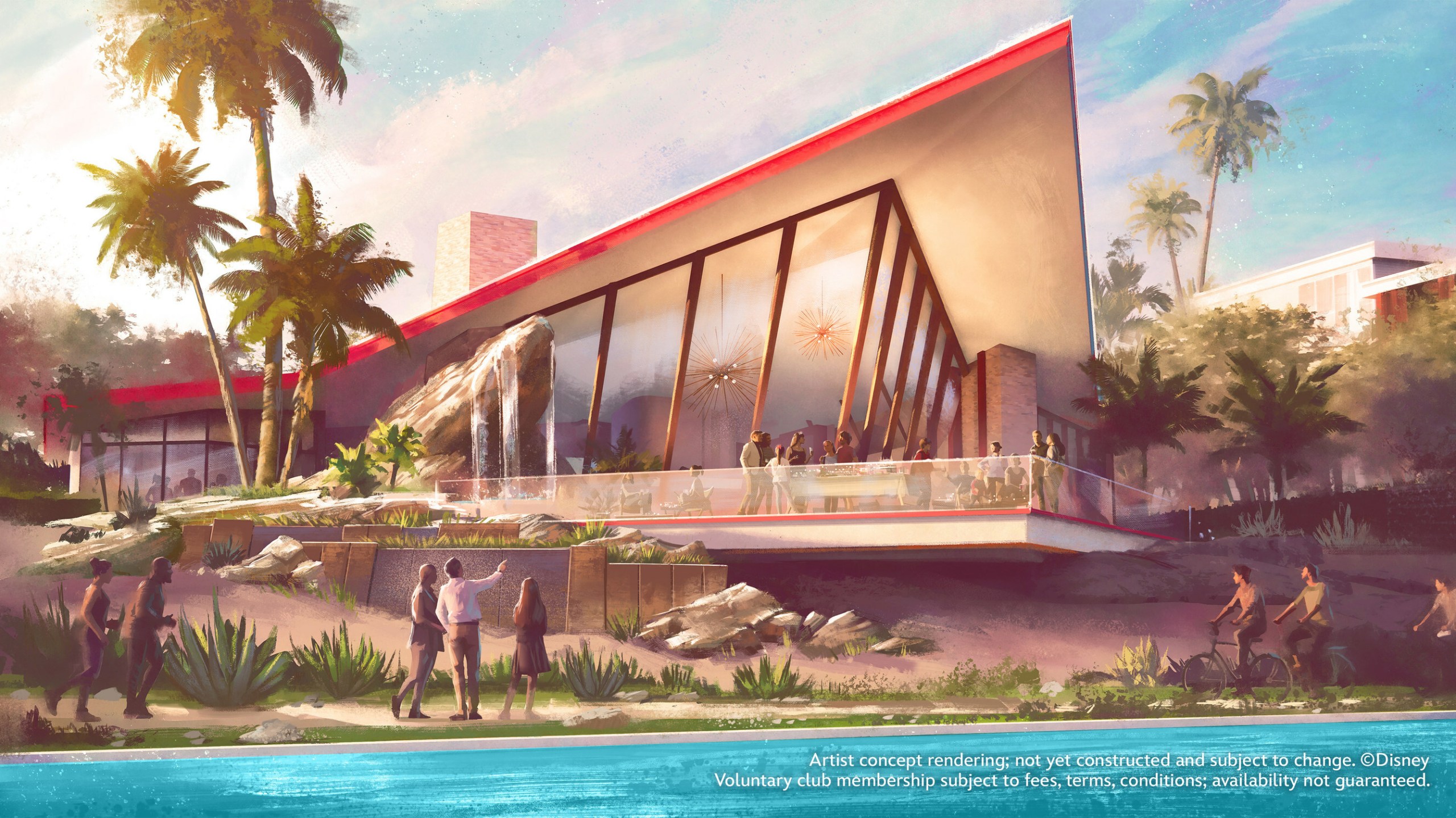 Disney's planned community in Rancho Mirage will feature a gathering place "inspired by the midcentury home of the famous family of superheroes from Disney and Pixar’s “Incredibles," the company announced on March 24, 2023. (Storyliving by Disney)