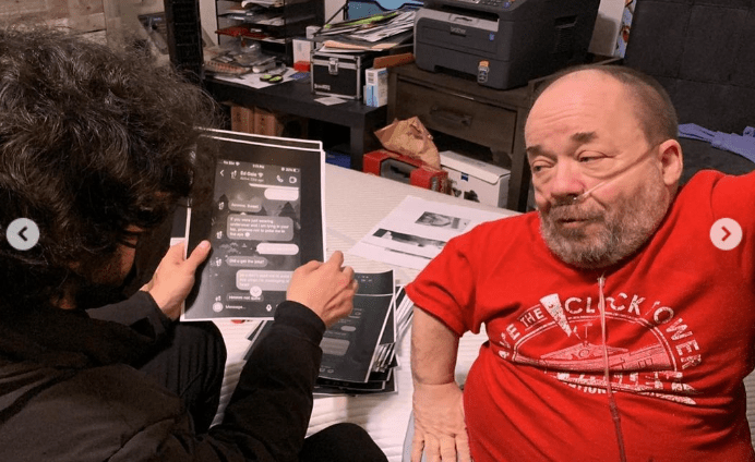 Ed Gale caught on video