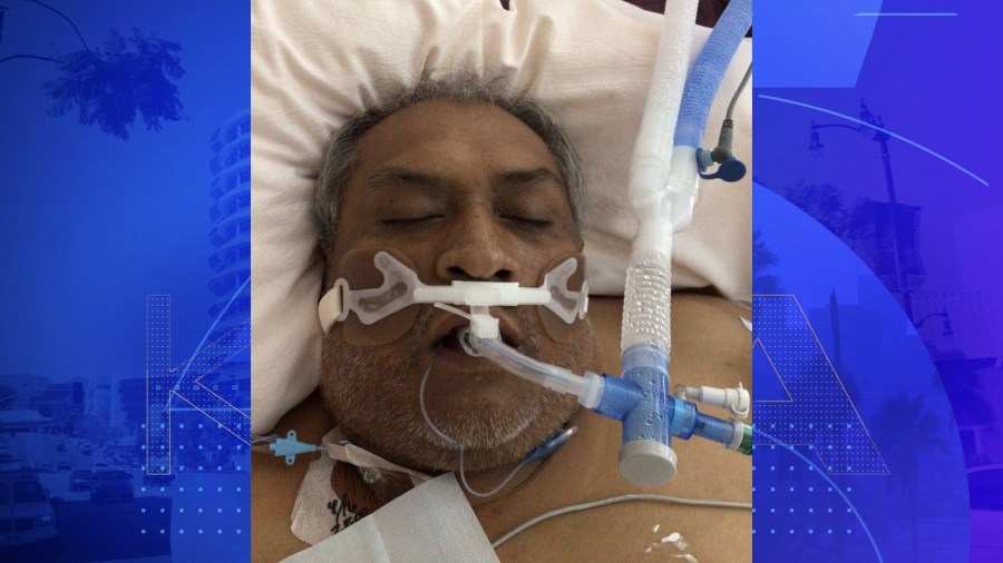 Hospital staff at Providence Saint John's Medical Center in Santa Monica are asking for the public's help to identify a man hospitalized since Sunday, April 16, 2023. (Providence Saint John's Medical Center)