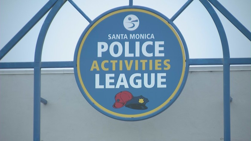 Santa Monica Police Activities League. (KTLA)