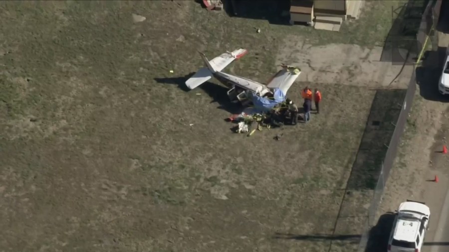 Big Bear Plane Crash Scene