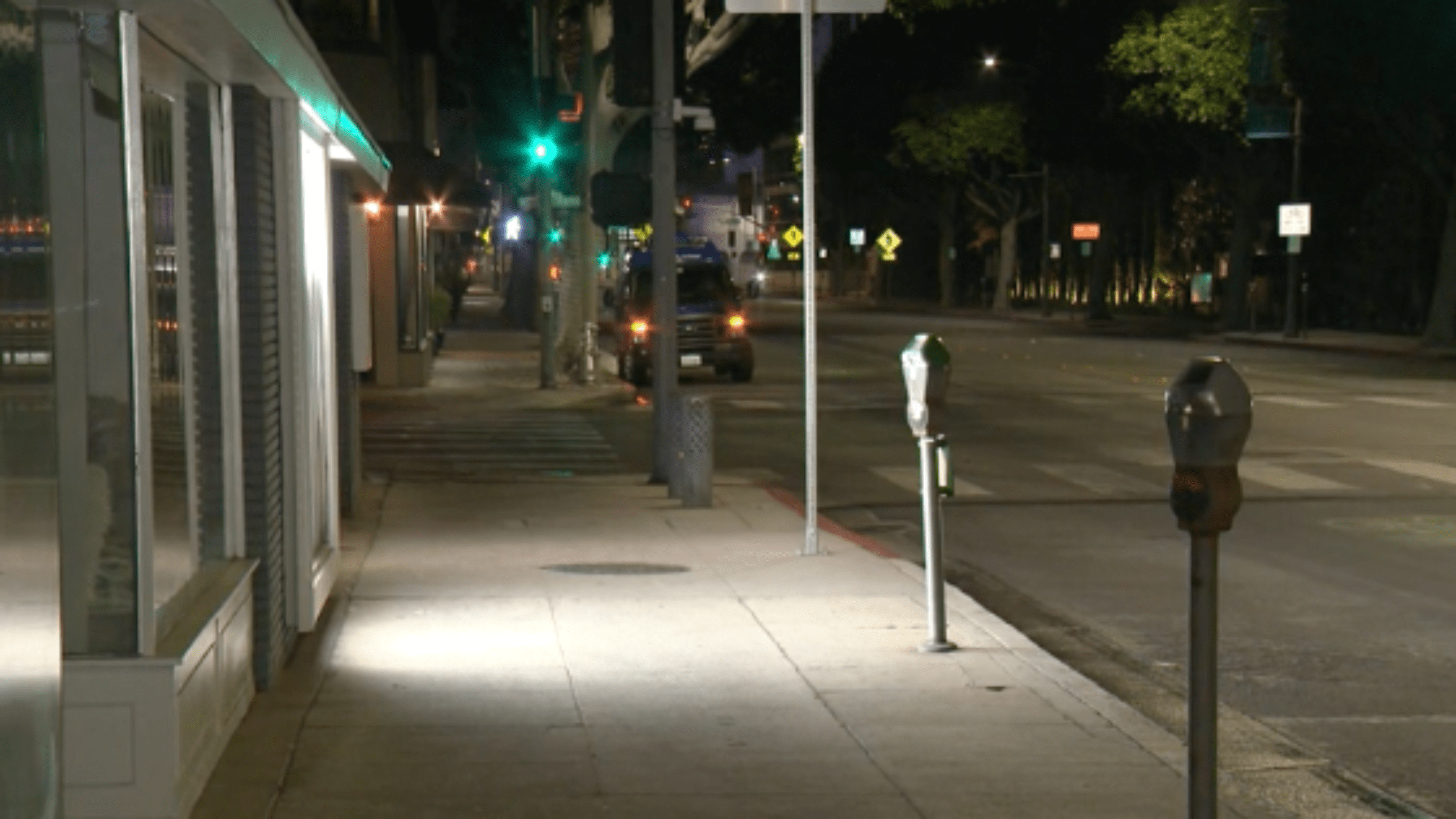 Two men were robbed while walking in Beverly Hills.