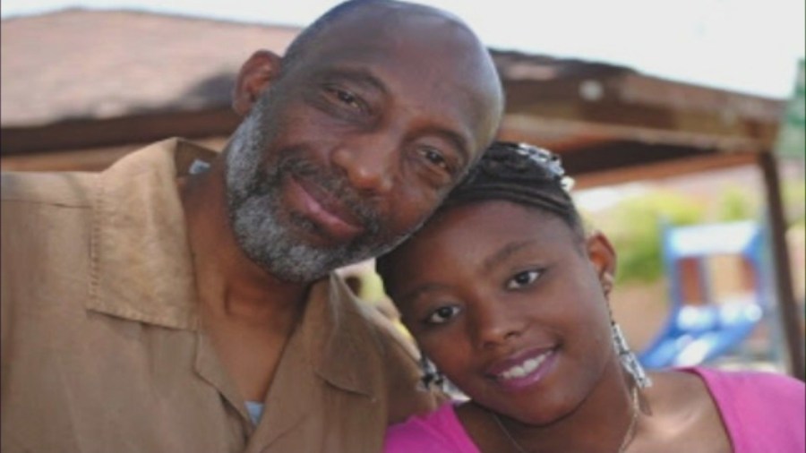 Robert Chelsea pictured before the crash in a family photo.