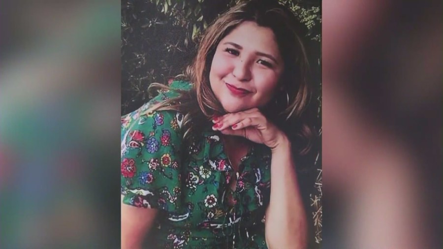 Melyda "Mely" Corado seen in a family photo.