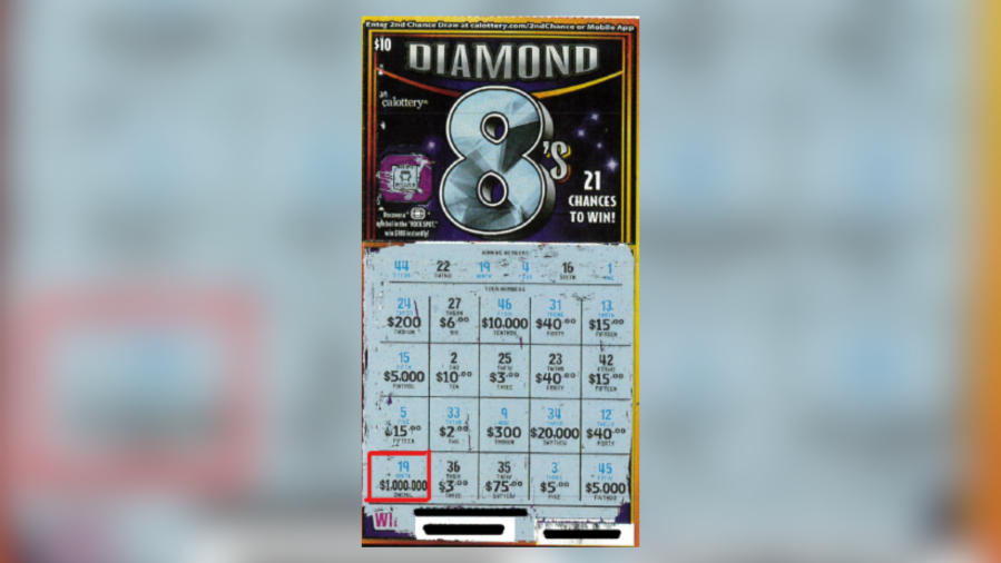 Winning Scratcher Ticket