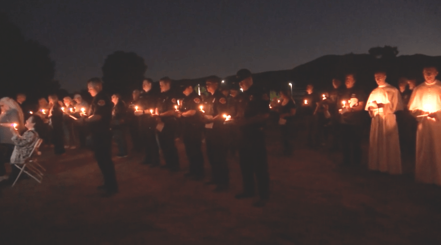 Cook's Corner vigil
