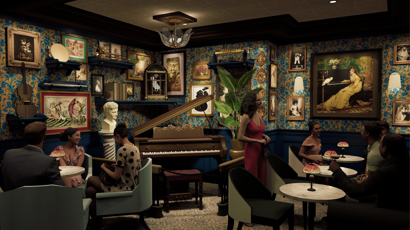 Princess Cruises is partnering with the Magic Castle on a new interactive experience that will be part of the launch of the cruise company's newest ship in February 2024. (Princess Cruises)