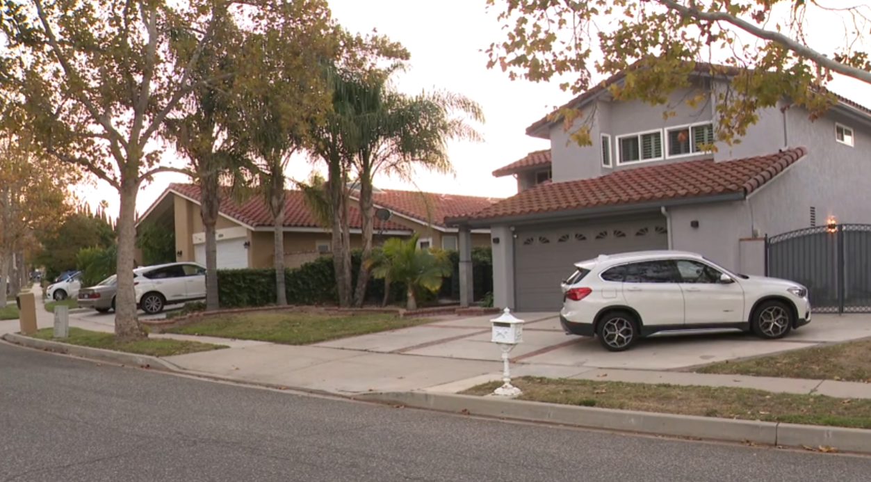 Simi Valley robbery scene