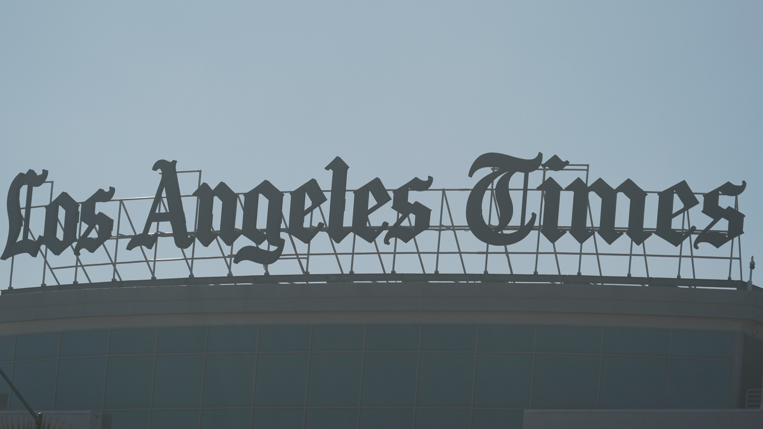 The Los Angeles Times newspaper headquarters is located in El Segundo, Calif., Tuesday, Jan. 23, 2024. The Los Angeles Times plans to lay off 94 newsroom employees starting Tuesday, according to the head of the journalists' union who said the number, while substantial, is less than feared. (AP Photo/Damian Dovarganes)
