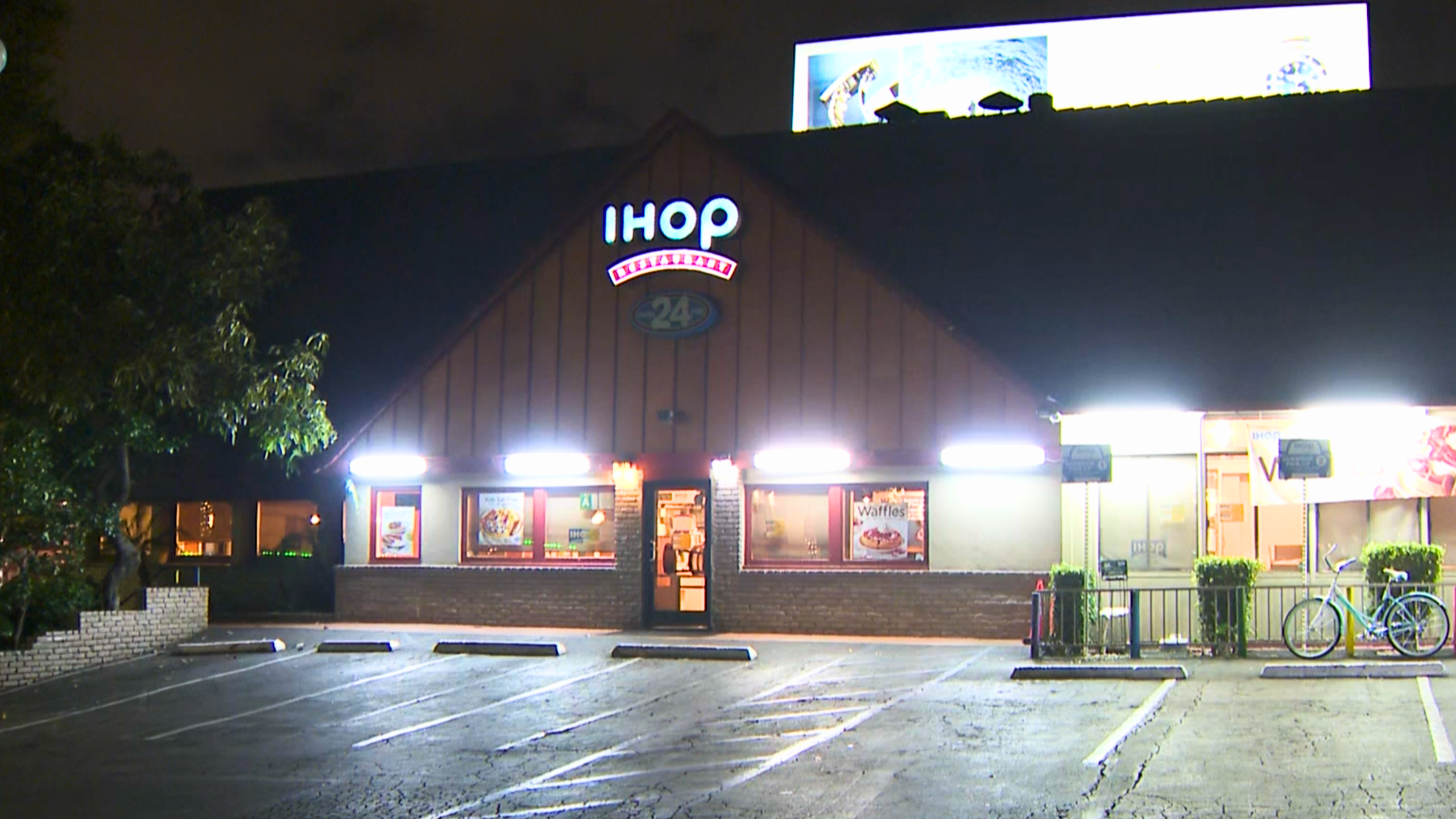 The West Hollywood IHOP location is seen on Jan. 3, 2024.