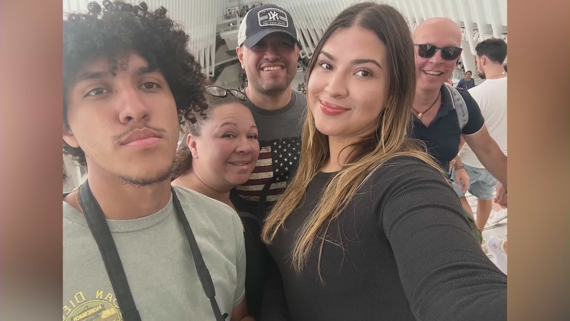 Angelina Esqueda and her family in a personal photo.