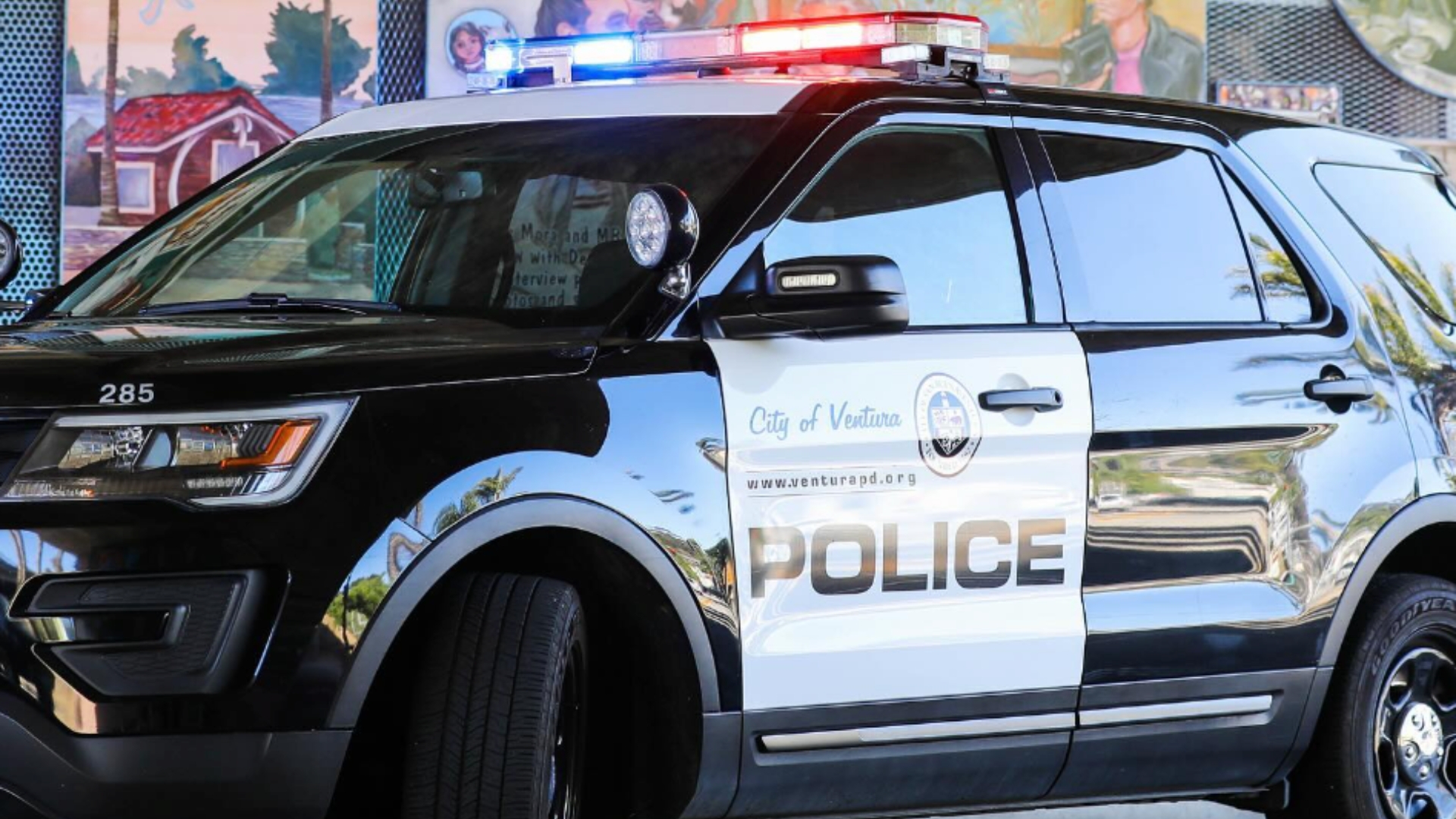 Ventura Police Department patrol car file image