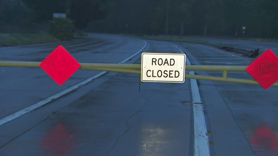 Sepulveda Basin closed to all traffic due to flooding