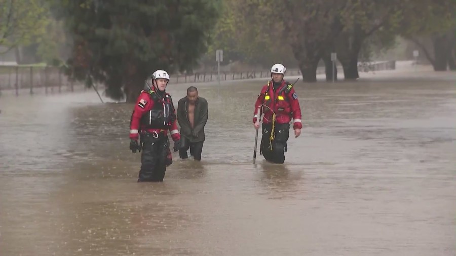 Sepulveda Basin closed to all traffic due to flooding