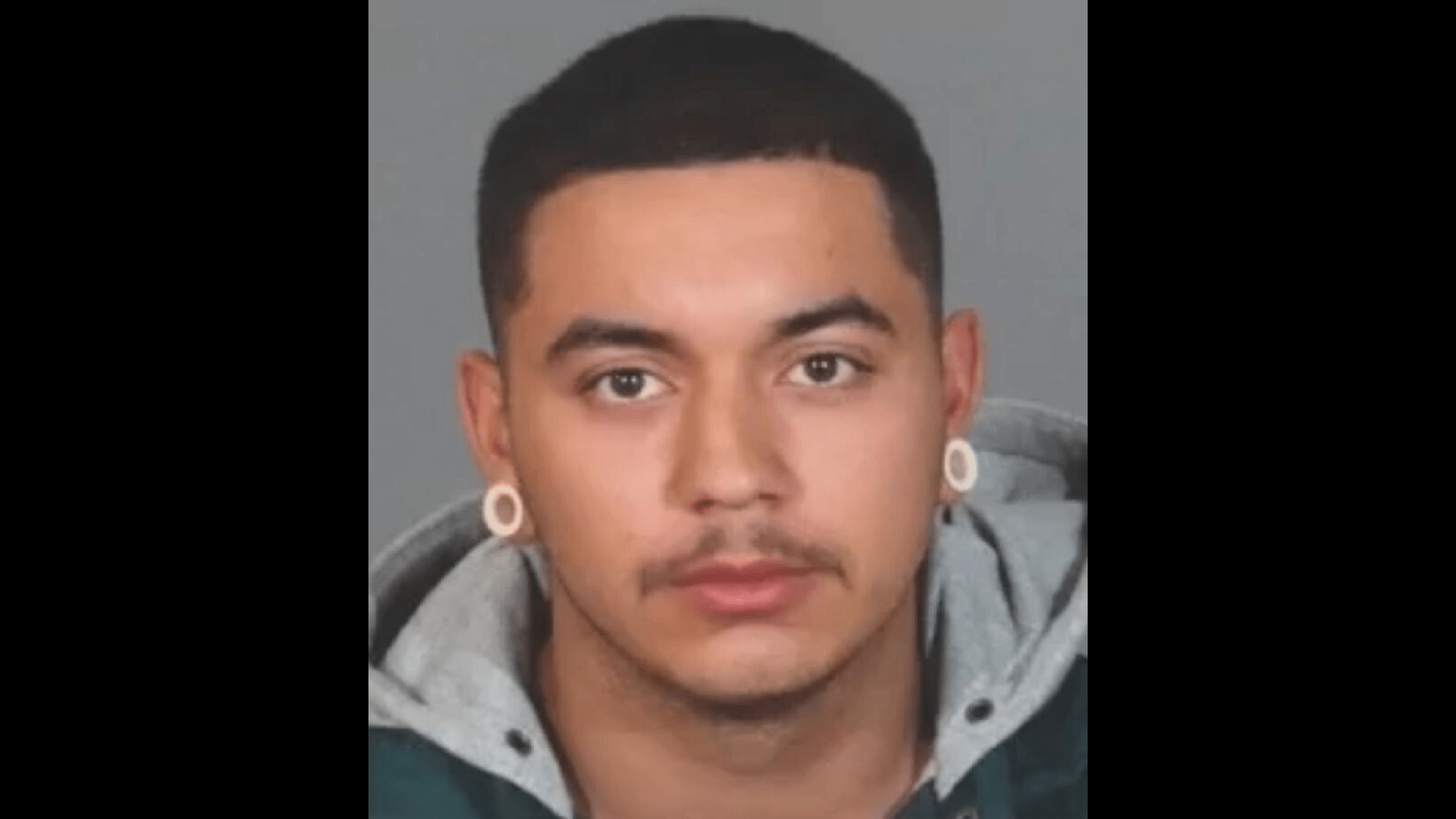 A suspect, Oscar Palazuelos, is seen in a photo from the Los Angeles County Sheriff’s Department.