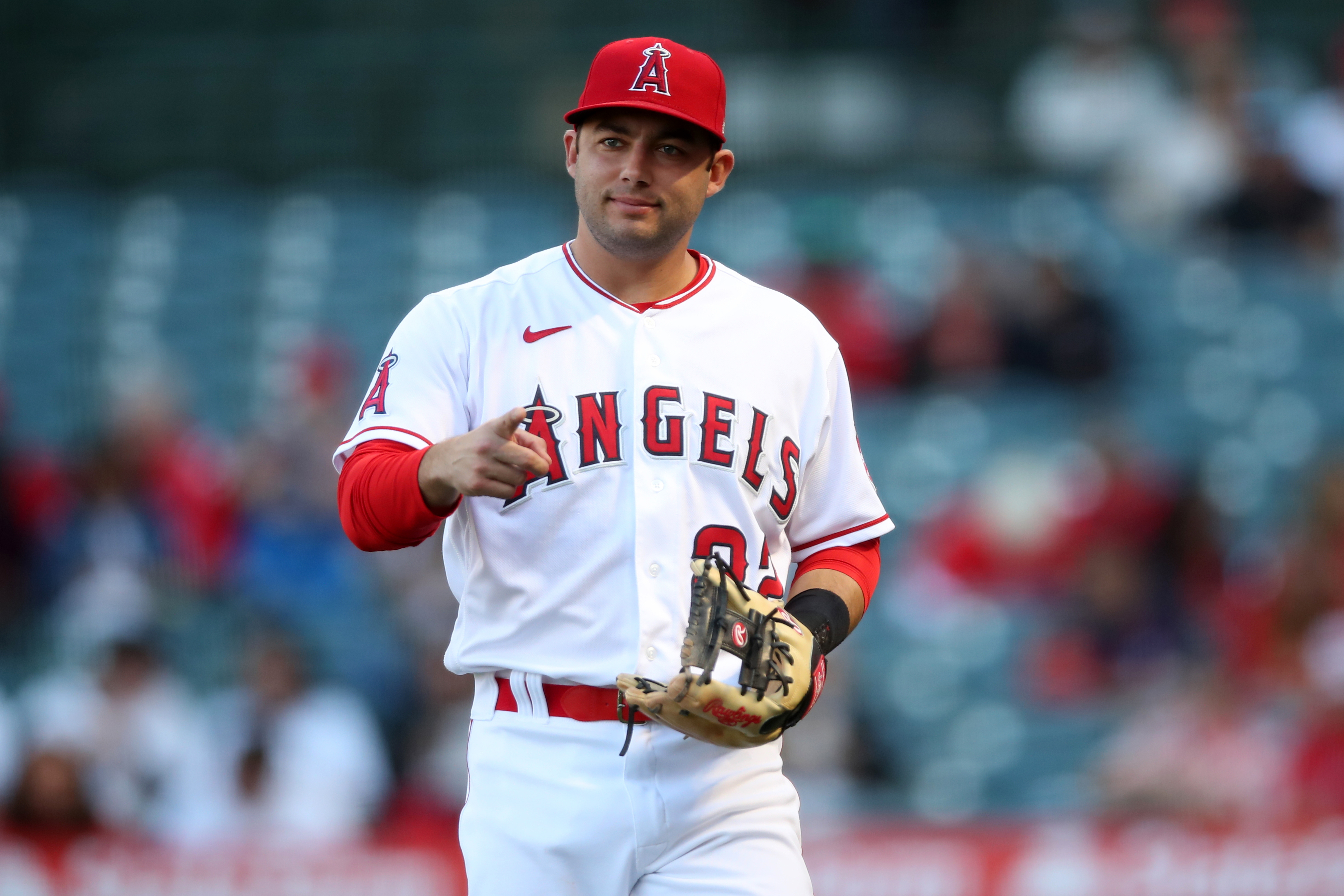 David Fletcher of the Los Angeles Angels