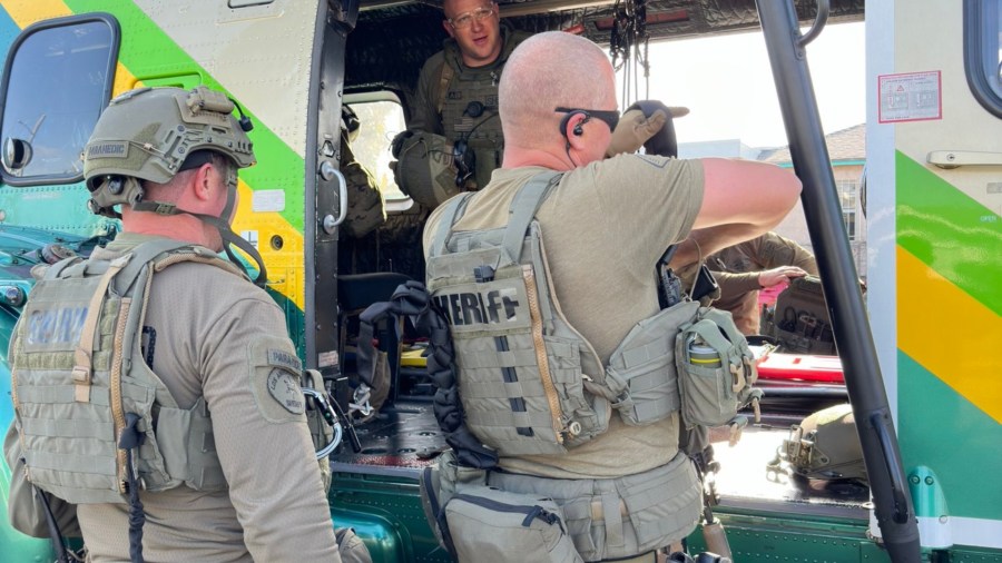 Fiery family dispute in SoCal prompts SWAT response