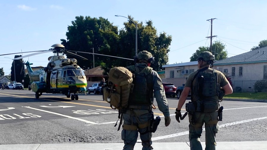 Fiery family dispute in SoCal prompts SWAT response