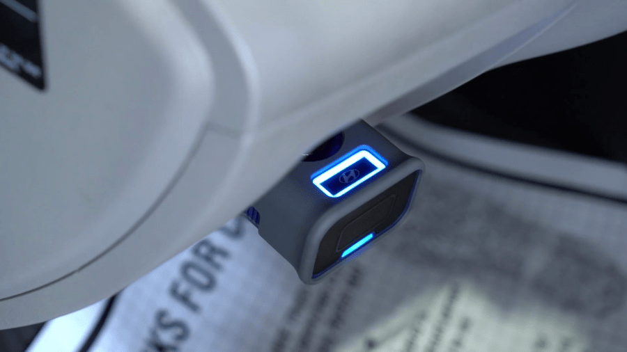 A Hyundai anti-theft safety update event is shown in this undated promotional image. (Hyundai)