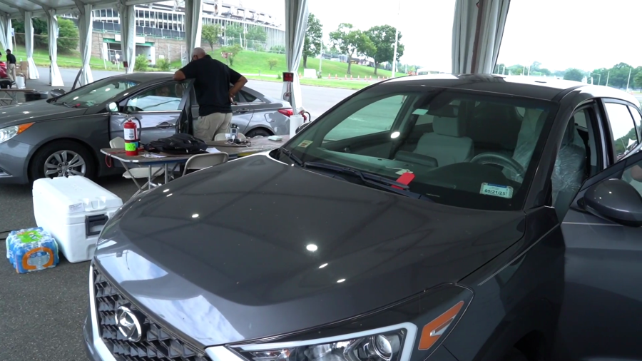 A Hyundai anti-theft safety update event is shown in this undated promotional image. (Hyundai)