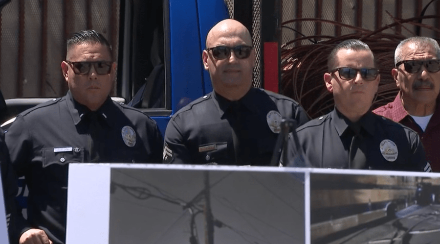 LAPD Heavy Metal Task Force raid