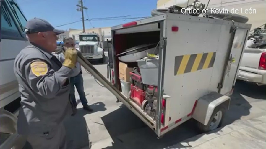 LAPD Heavy Metal Task Force raid