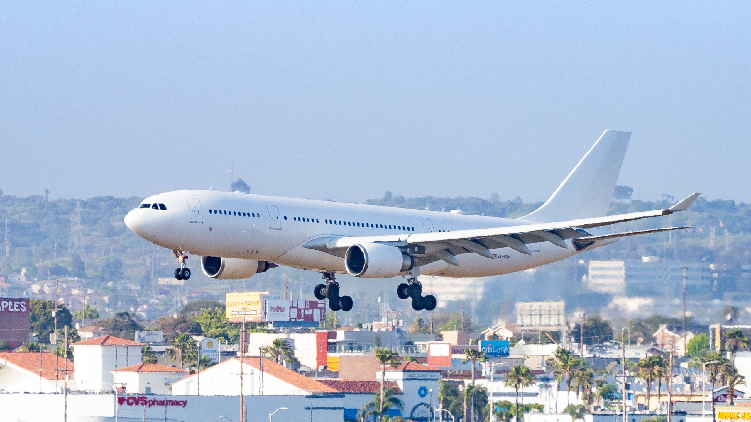 LOS ANGELES, CA - An Airbus A330-200 arrives at Los Angeles International Airport during Memorial Day weekend on May 24, 2024 in Los Angeles, California. (Photo by AaronP/Bauer-Griffin/GC Images)