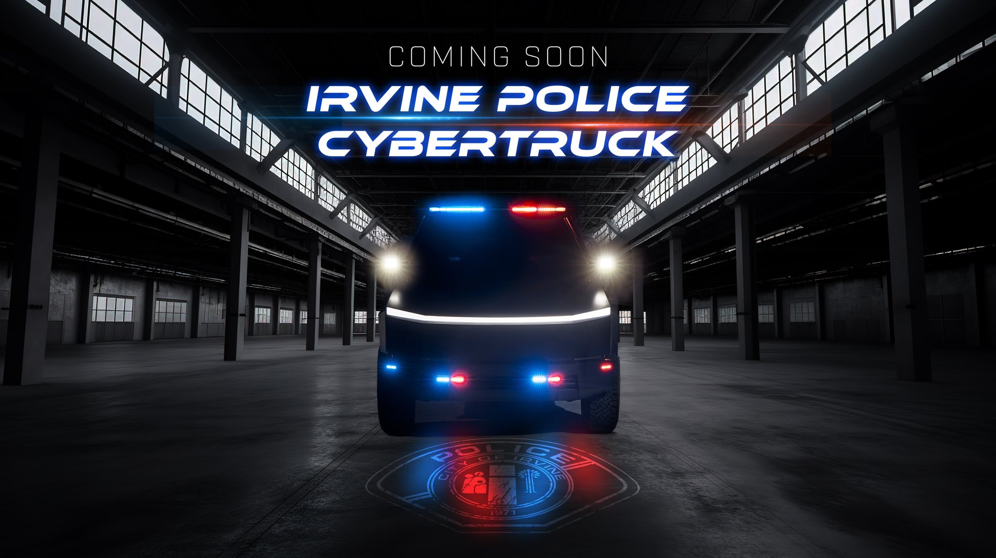 Police Cybertruck
